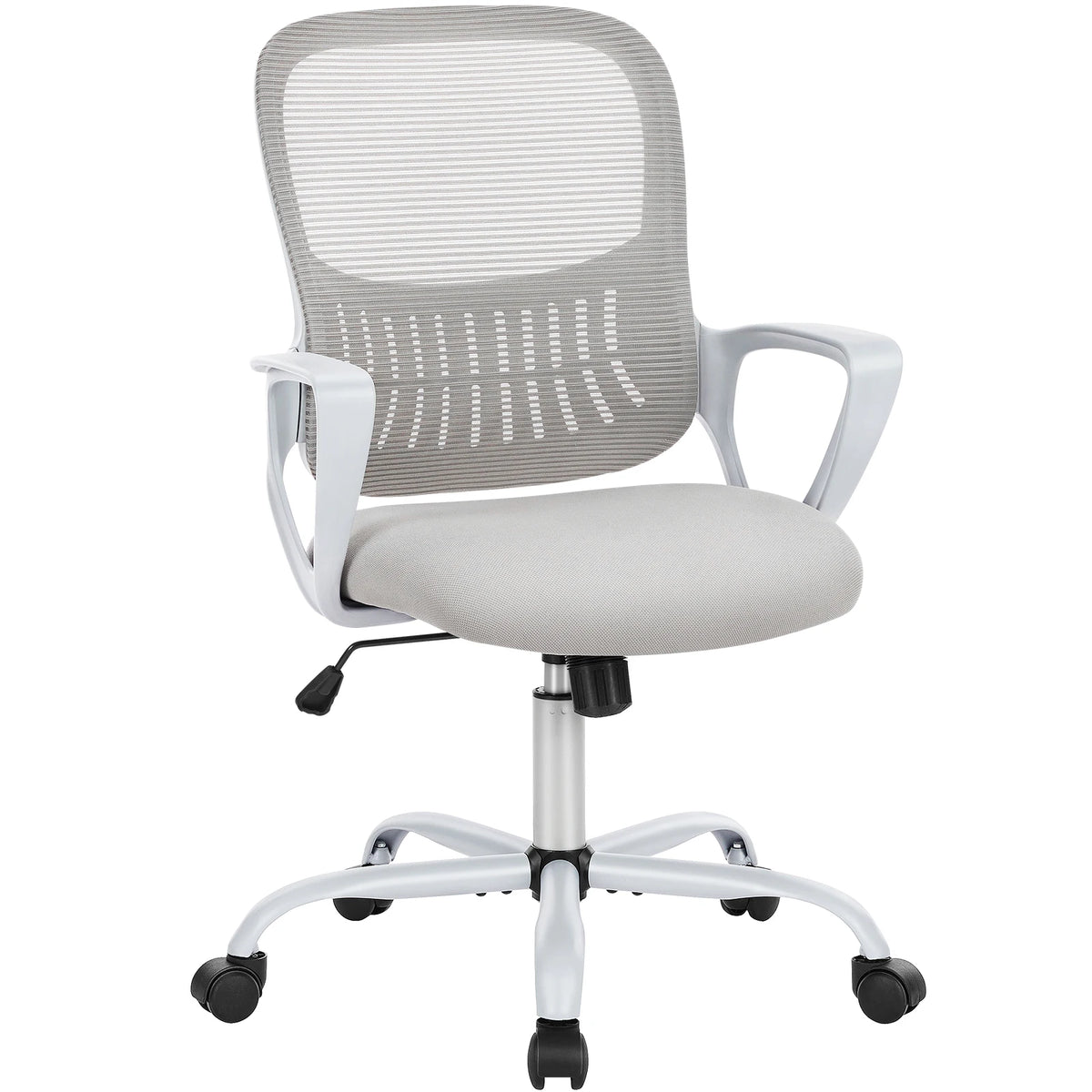 Chaise de Bureau Mesh Ergonomique — Accoudoirs Relevables & Balancement | Roulettes