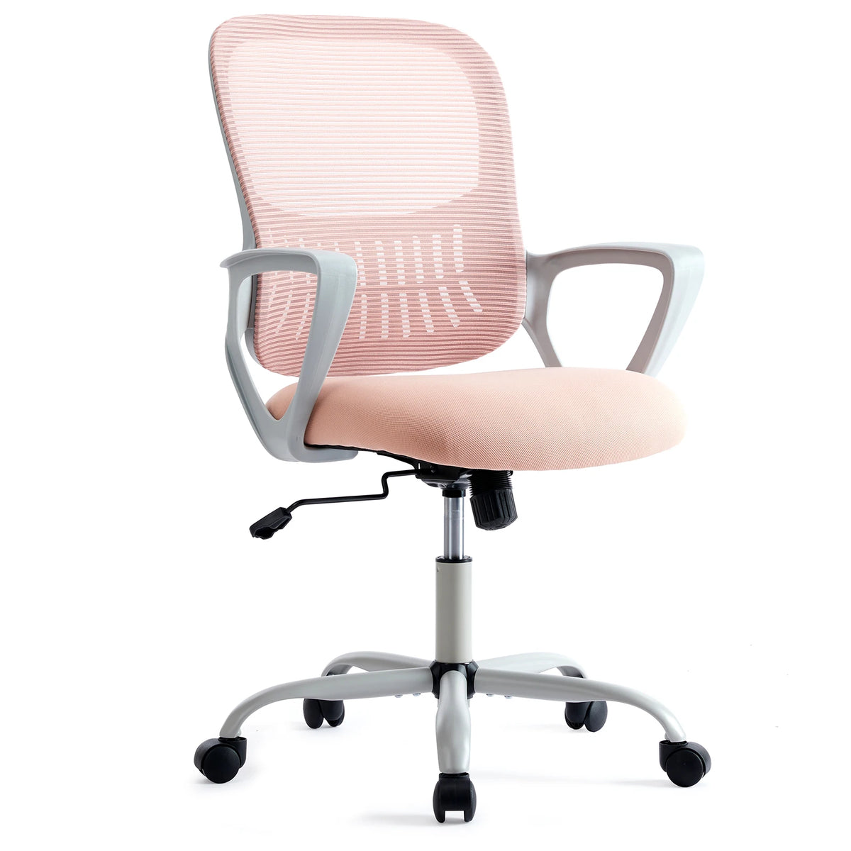 Chaise de Bureau Mesh Ergonomique — Accoudoirs Relevables & Balancement | Roulettes