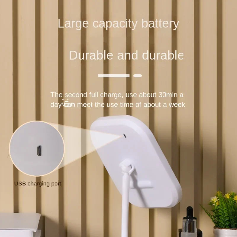 Miroir de Toilette LED 3 Couleurs — Touch Control | Bureau & Chambre